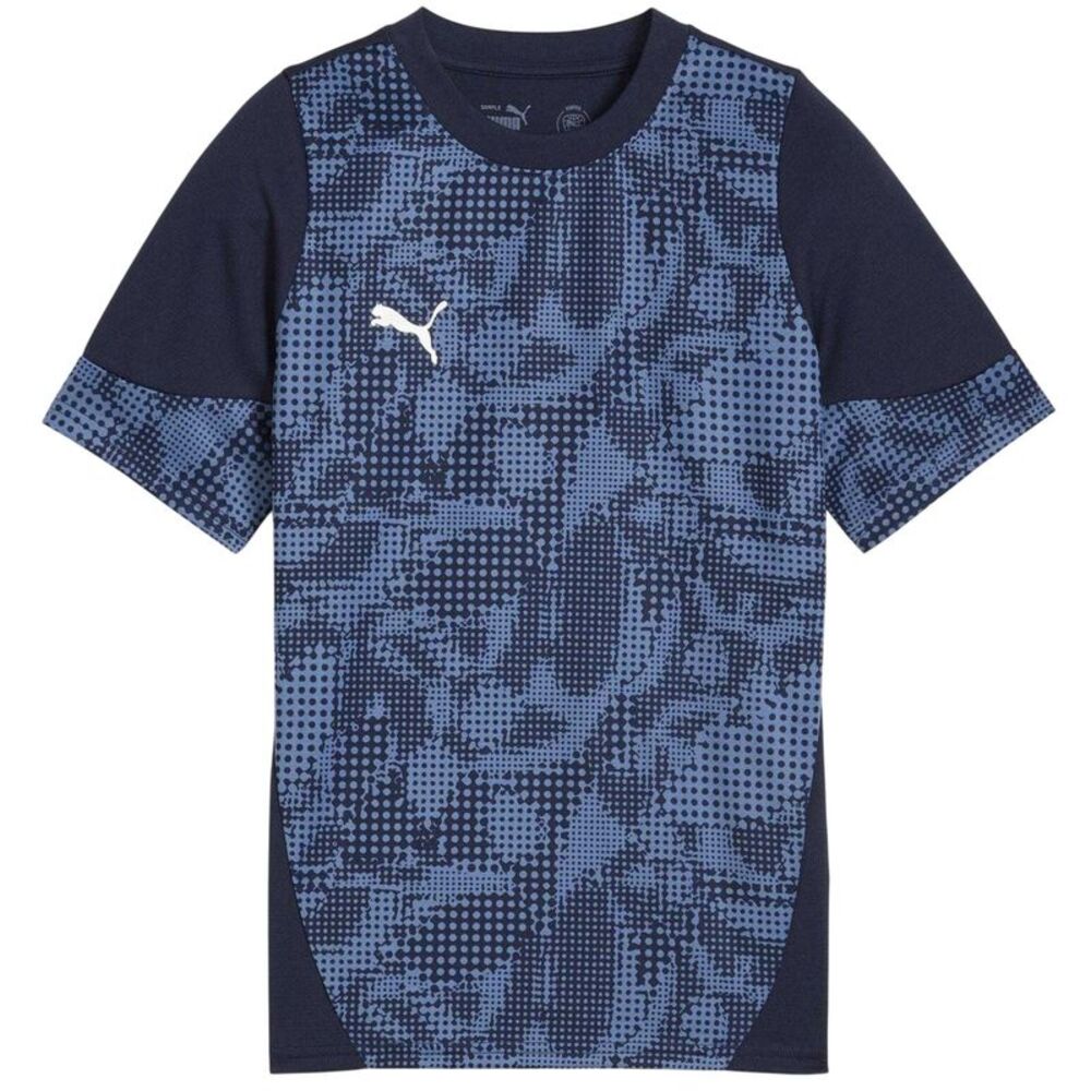 Puma Childrens/Kids Teamcup Training T-Shirt / Navy Blue